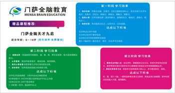 全脑教育新篇章 打造门萨级智力开发的趣味网页与软件